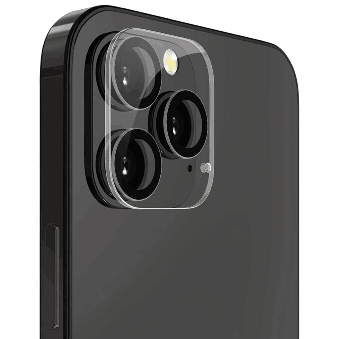 iPhone 13 Pro Protective Glas Panzerglas und iPhone 13 Pro Max Panzerglas Kamera Objektiv Protector Vollschutz Glas 2.5D [9H]