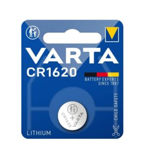 VARTA CR1620 Lithium Knopfzelle Batterie 1 stuck