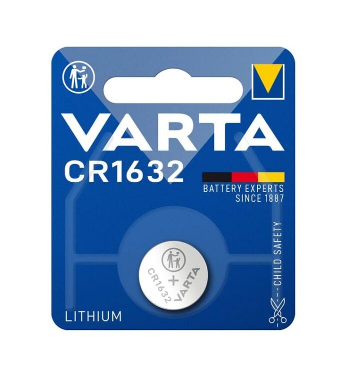 VARTA CR1632 Lithium Knopfzelle Batterie 1 stuck Mignon Coin Cell