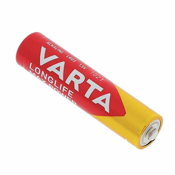 VARTA Longlife Max Power Batterie AAA Micro LR03 Mignon Pile Universell 4 Stück battery