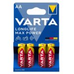 Varta Longlife Max Power AA Batterien lkali 4 stucke batteries Mignon Pile