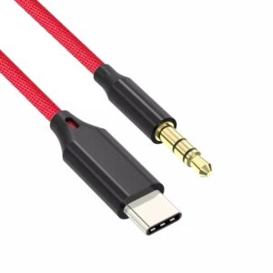USB C auf Aux Jack kabel adapter Audiokabel 1 meter