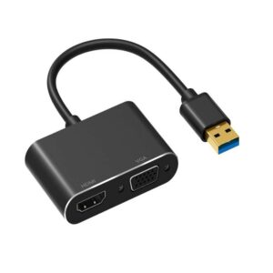 USB auf HDMI und VGA display port adapter