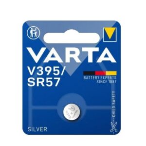 V395 - Button Cell Battery, Silver Oxide, SR57, VARTA Pile Knopfzelle für Uhren