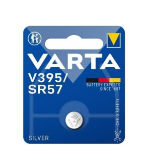 V395 - Button Cell Battery, Silver Oxide, SR57, VARTA Pile Knopfzelle für Uhren