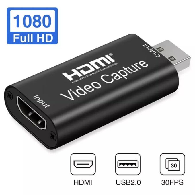 HDMI Video Grabber auf USB Anschluss [HDMI zu USB Adapter]