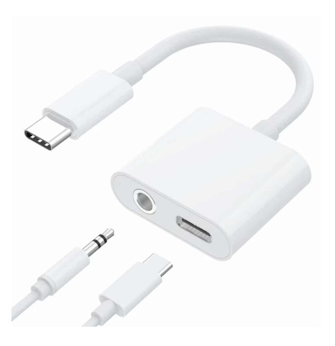 USB-C 2in1 Musik & Charge Adapteur Splitter