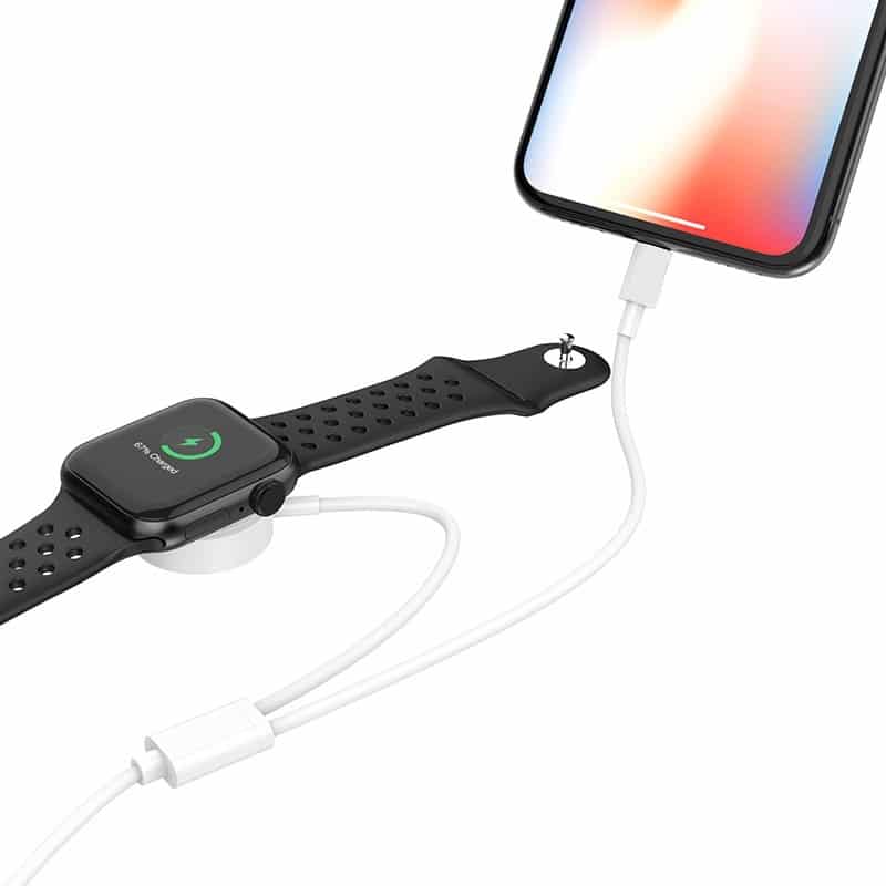 2 in1 schnell ladegerat ladekabel lightning Apple watch wireless charging