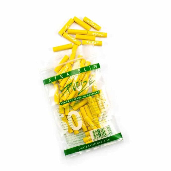 Purize Xtra Slim Gelb Aktivkohlefilters für Joints kaufen